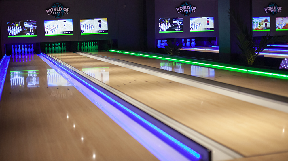 Él mismo brillante Espectador Pistas de Bowling Oficiales - Imply® Tecnología