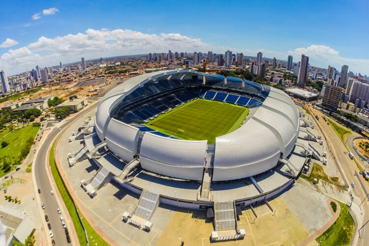 Instalação de assentos móveis da Arena das Dunas é rápida…