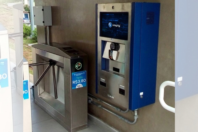 Autoatendimento Imply® mobilidade urbana transporte público