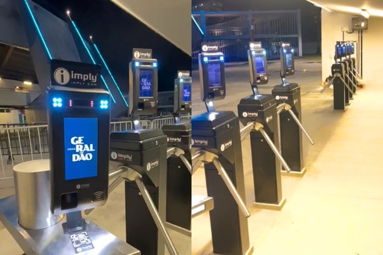 Ginásio Geraldão Recife Reconhecimento Facial Imply® Revee