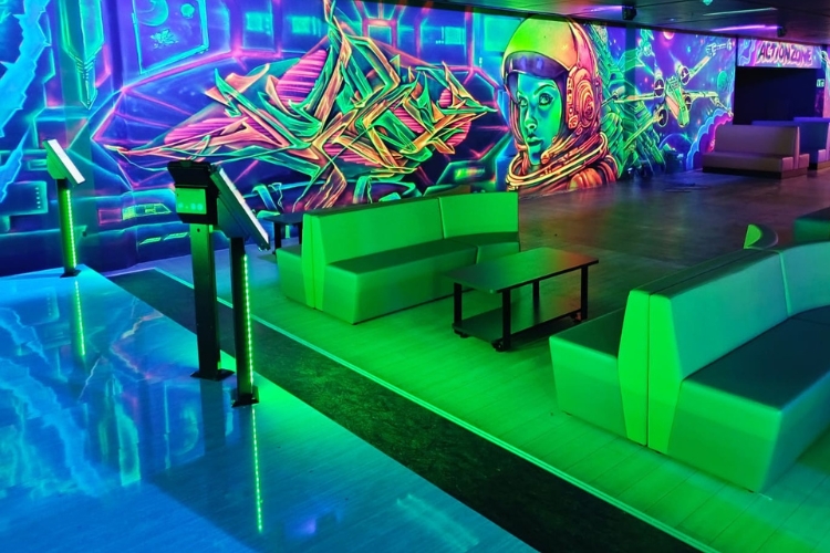 Heilbronn Alemanha Wollhouse Actionzone Pistas de Boliche imply®