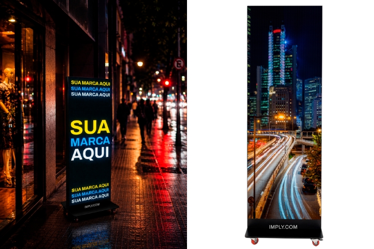 Painel LED para Publicidade