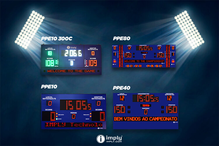 Imply® Multisports Displays turn matches into great events