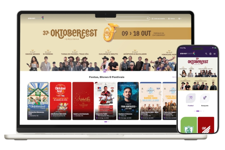 Sistema de Venda de Ingressos Recursos Essenciais ElevenTickets Imply®