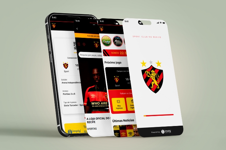 Les supporters du Sport Club do Recife bénéficieront du SuperApp développé par Imply®