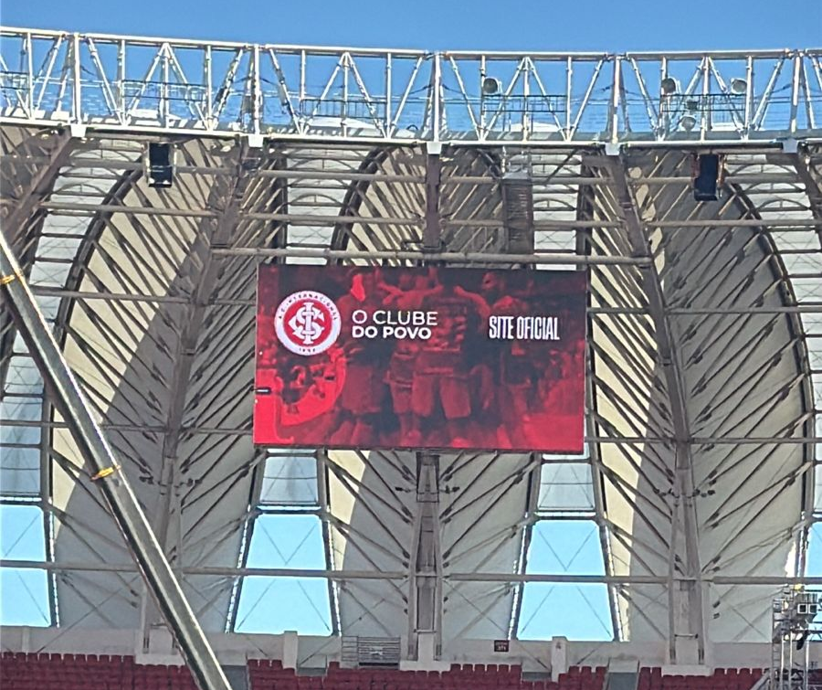 Painiel LED Full Color Sport Club Internacional Porto Alegre Beira-Rio