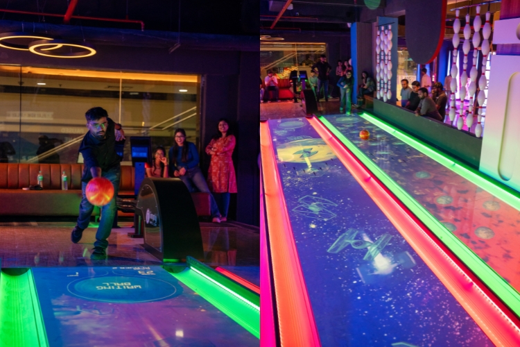 The Pink Falcon Gurgaon Índia Pistas de Boliche Imply® Kart Indoor