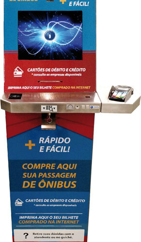 Imply Self-Service Terminal integrates ticket sales system at the Santa Cruz do Sul bus station
