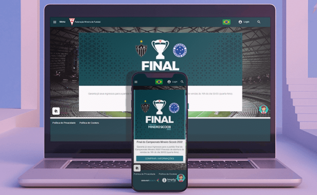 Federação Mineira de Futebol otimiza venda de ingressos com ElevenTickets Imply®