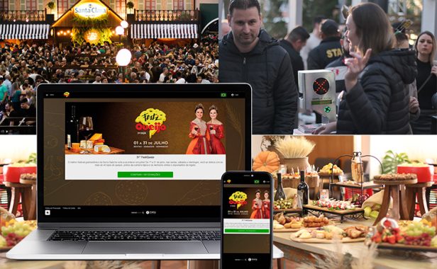 Festiqueijo ingressos acessos 2022 Festival Serra Gaúcha recorde Tiqueteira Controle de Acessos