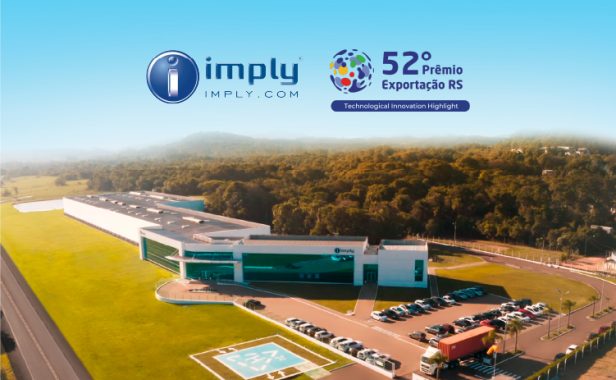 Imply® - 52º Prêmio Exportação RS - Reconhecimento Destaque Inovação Tecnológica