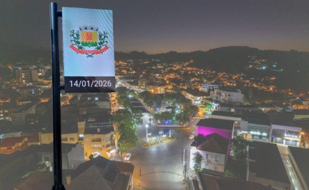 Relógio Digital LED OOH Imply® Sobradinho