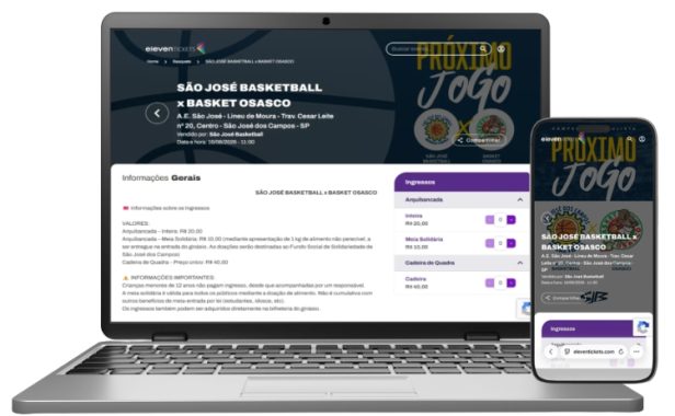 São José Basketball ElevenTickets