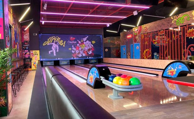 Cantina Bowling conta com 4 Pistas de Boliche Imply®