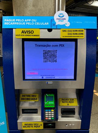 Imply® Self Service Kiosks offer PIX payments in Sao Paulo Metro