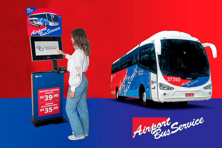 Self Service Kiosks facilitate transfers at Sao Paulo Airports