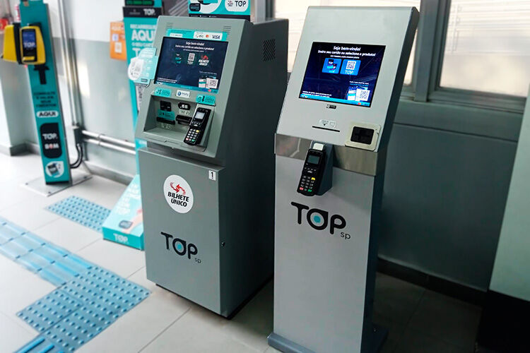 Terminais de autoatendimento com pagamento TOP SP